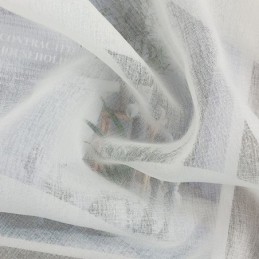 Modern Floral Design Curtain Made to Measure Curtain Tulle Window Sheer For Living Room Bedroom