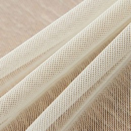 European Embroidered Sheer Curtains Transparent Voile Window Treatment Living Room