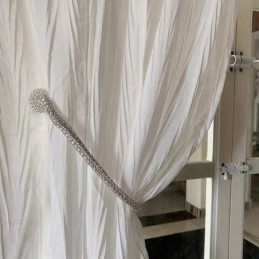 White Tulle Short Curtain Made to Measure Curtain Solid Sheer Voile Curtains Living Room